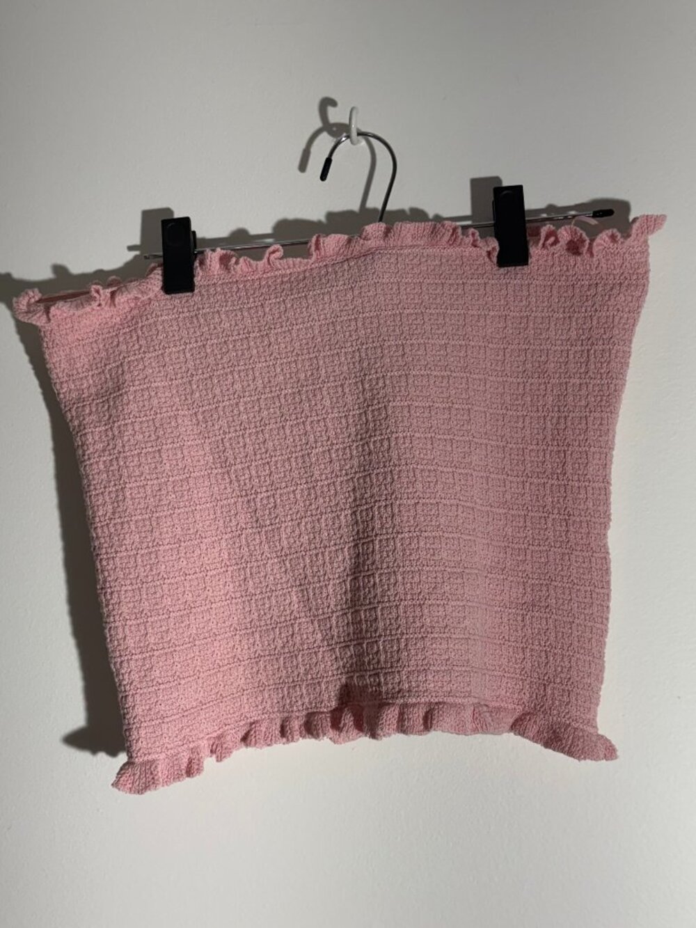 Brand New with Tags (NWT) Zara Pink Smocked Knit Tube Top